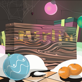 Мои работа Логотипы: Зимний логотип Merlin Corporation